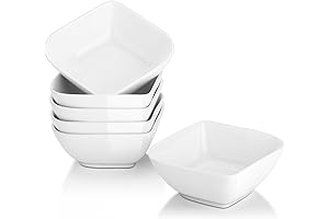 DOWAN 8oz Square Ramekins for Versatile Use