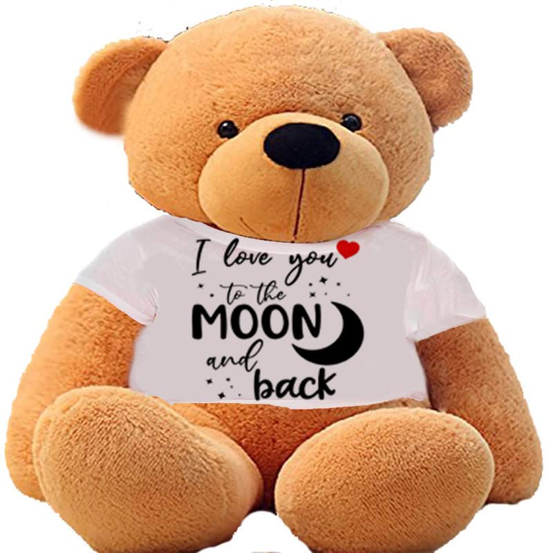 LOVEY DOVEY Big Teddy Bear for Gift of Any Occasion Wearing a “I Love You to The Moon and Back T-Shirt 6 feet Brown (B09X1S6B2B) Amazon Price History, Amazon Price Tracker