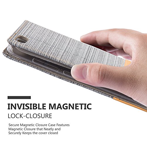 Cadorabo Custodia Libro per Xiaomi Mi 5 in Grigio