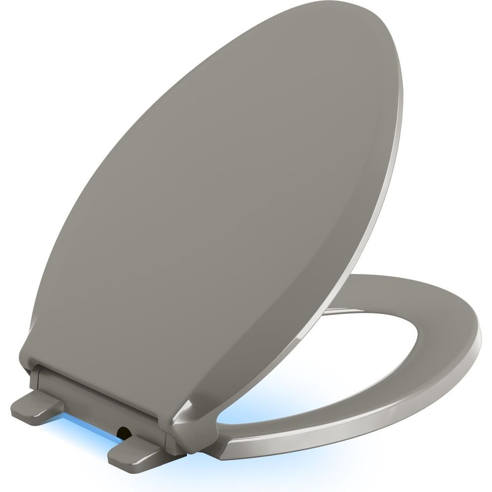 CACHET® NIGHTLIGHT Q3™ EB TOILET SEAT, Non Ready Latch, Elongated, CASHMERE