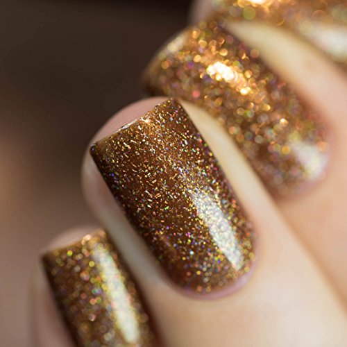 Image of ILNP Sparks May Fly - Ethereal Dijon Yellow Holographic Nail Polish