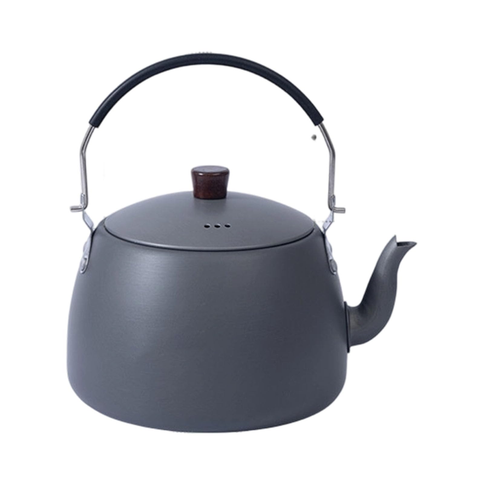 Aqvjd Portable Alumina Coffee Kettle Fast Heating Design Water Boiler Travel Kettle Metal Texture Great for Outdoor Activity Thin Camping Coffeepot