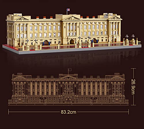 ASPAS Architecture Buckingham Palast Modell, CADA Master C61501W Palace Modell Bausatz Kompatibel mit Lego Architecture… – Bild 4