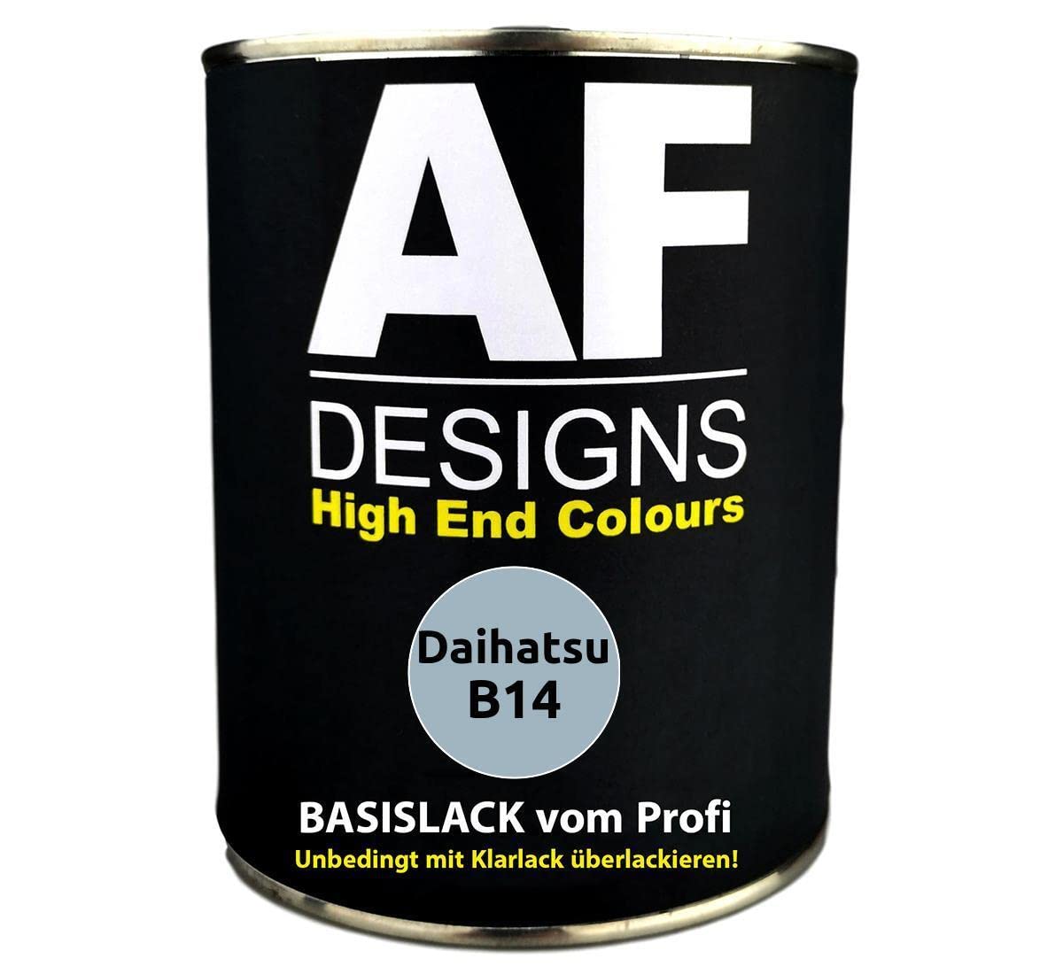 Alex Flittner Designs Peinture de voiture pour Daihatsu B14 Bleu clair métallisé Prêt à pulvériser 1 l
