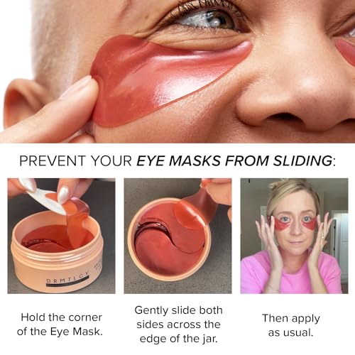 Drmtlgy N-8123 Brightening Eye Masks (30 Pairs) - Caffeine Eye Masks For Dark Circles And Puffiness With Hyaluronic Acid, Eye Patches thumb #2