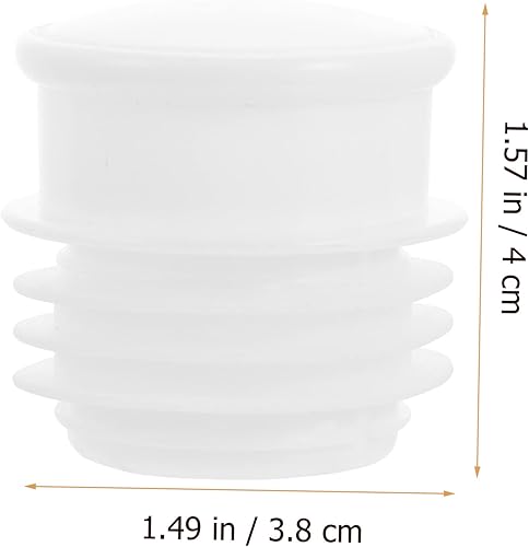 Miniatura 5 de Zerodeko 40 Pcs Bottle Stopper Accessories Flask Water Bottles Vacumm Sealer Kettle Plug Plastic Water Bottles Water Bottle Stoppers Termos White