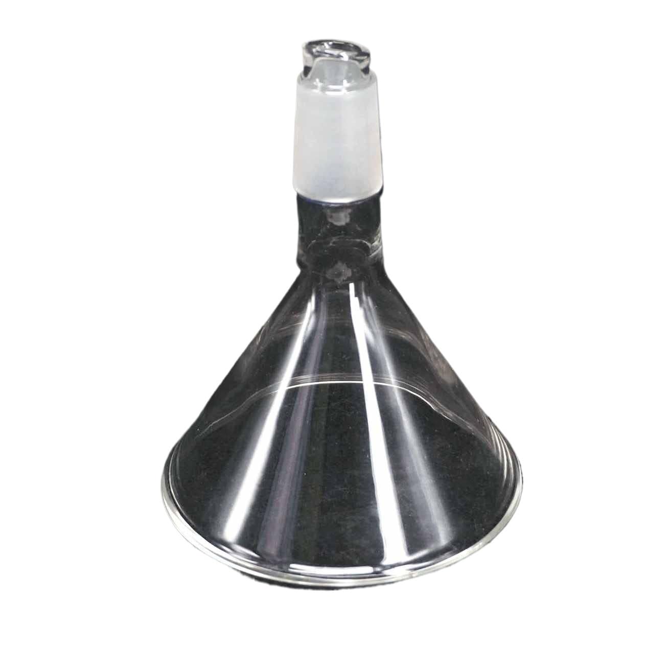 Glas-Trichter-Labor-Kücheinstrument 60/75/80/90/100 mm Durchmesser, 19/26, 24/29, 29/32 Schliff, konischer Glastrichter, Laborchemie, Laborfilter, Glaswaren, wissenschaftliches Projektutensil(60mm Joi