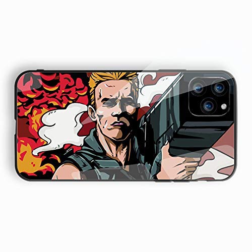Iphone 11pro Case Movie Commando Arnold Schwarzenegger Glossy