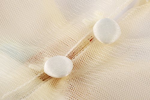 JerrisApparel Ragazza Unicorno Ruffles Fiori Abito...