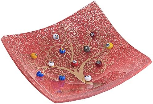 Sospiri Venezia Empty pockets Murano glass tree of life with murr...