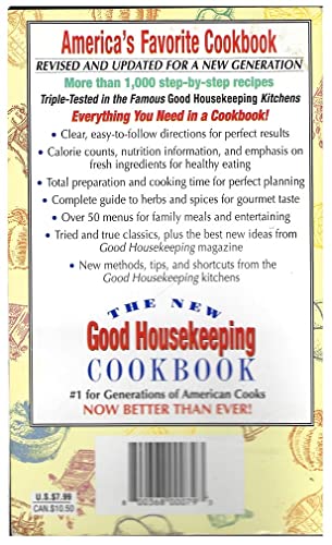 The New Good Housekeeping Cookbook 1588160793 Book Cover