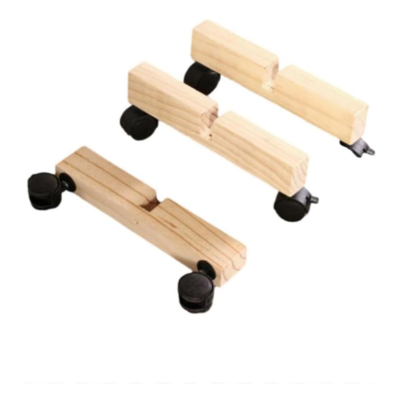 Amazon | [JIMSHUINIO] 木製 台座 2個セット 原色 パーテーション