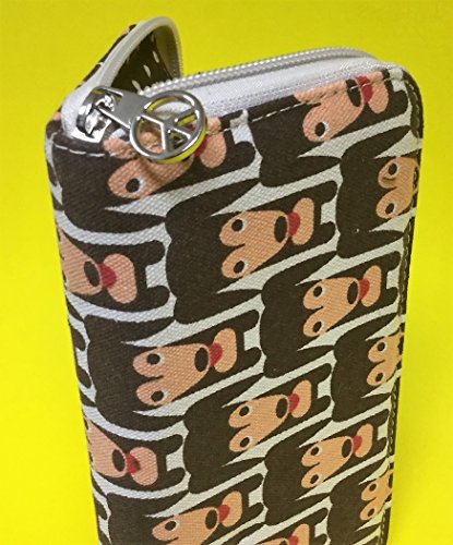 Bungalow 360 Zip Around Wallet (Happy Dog)3