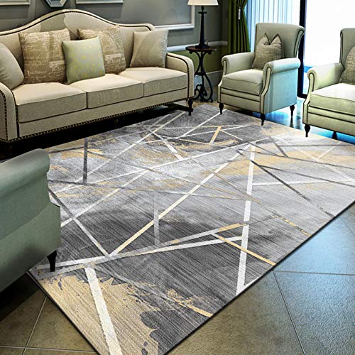 Tapis moderne traditionnel de haute qualité géométrique et durable