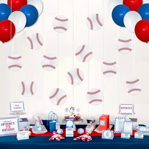 Image of Glitter Baseball Cutouts- 100Pcs Sport Ball Cut Outs Bulletin Board Baseball Shape DIY Paper Cuts Party Decorations for Sports Theme Party Baby Shower Birthday Classroom Game Day Wall Decor Supplies