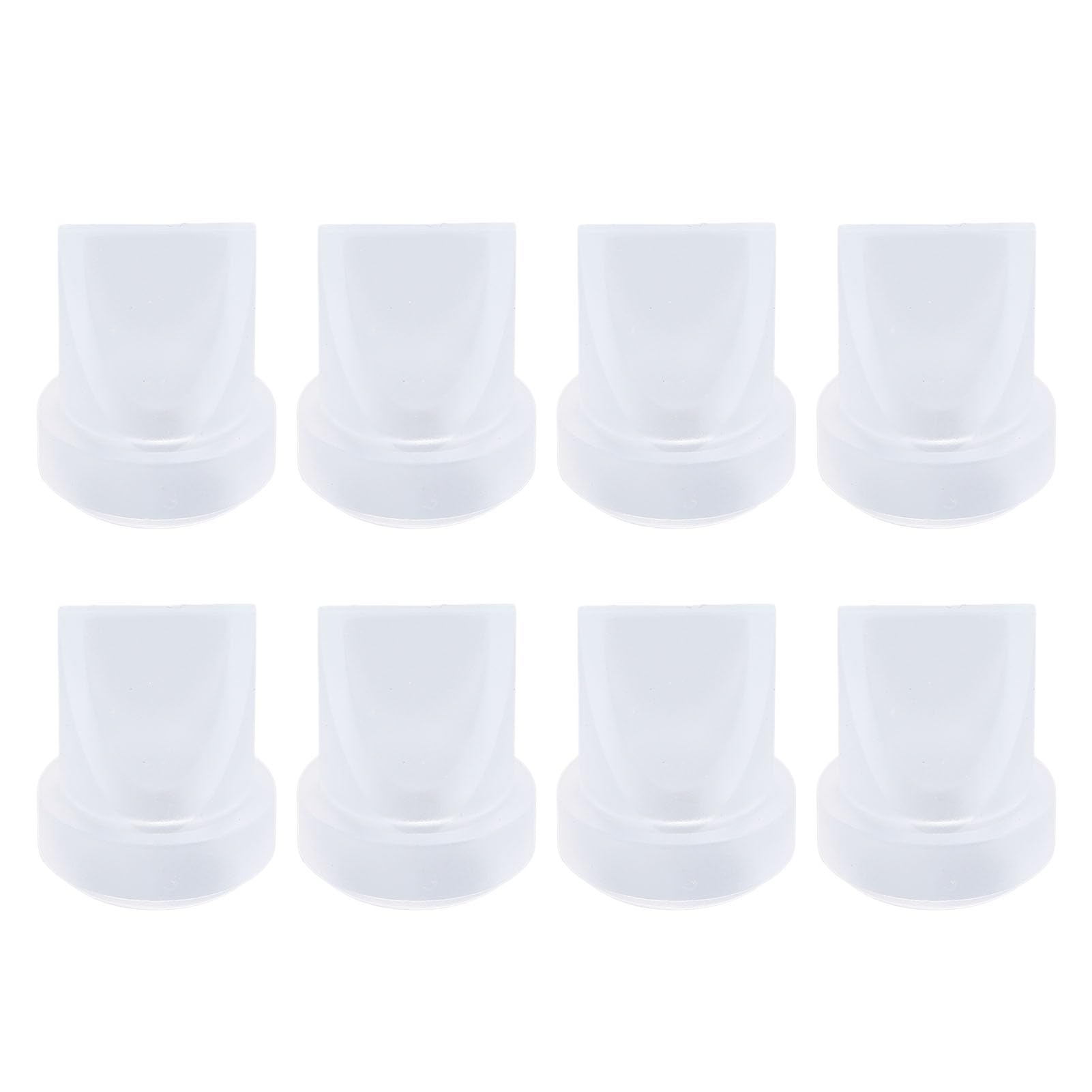 8pcs Duckbill Valves Replacement for V2 V1 Breastfeeding Pump, Soft Silicone Valve for Hygienic Milk Collection, Duckbill Valve Leak Proof, Seamless Design