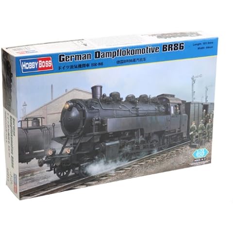 Hobby Boss - Locomotora 1:72 con 220 piezas y 2 opciones de pintura Cover