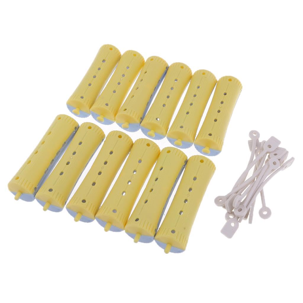 5x12pcs Hair Curler Clamps Hairdreser Perm Rods Hair Styling DIY 9 x 2.5 cm Health & Beauty/Hair Care & Styling/Rollers & Curlers-picture-36