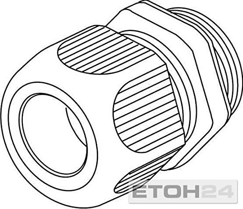 Preisvergleich Produktbild Kleinhuis Kabelverschraubung 1234P1601 lgr,D=9-14mm Kabelverschraubung 4011126177091