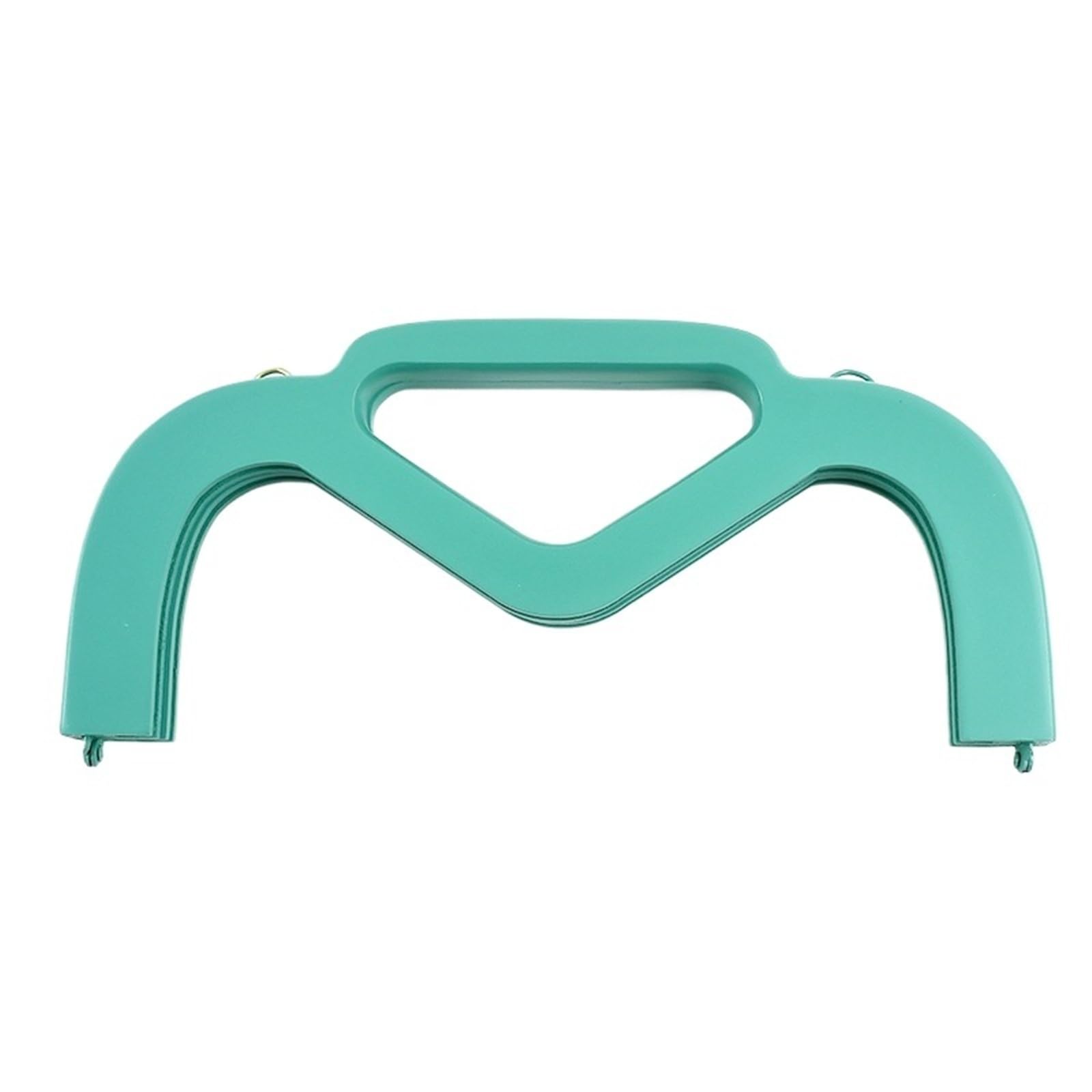Asa de madera for bolso 25 cm, marco magnético for monedero, soporte costura for bolsos mujer, asas, accesorios bricolaje(LightGreen)