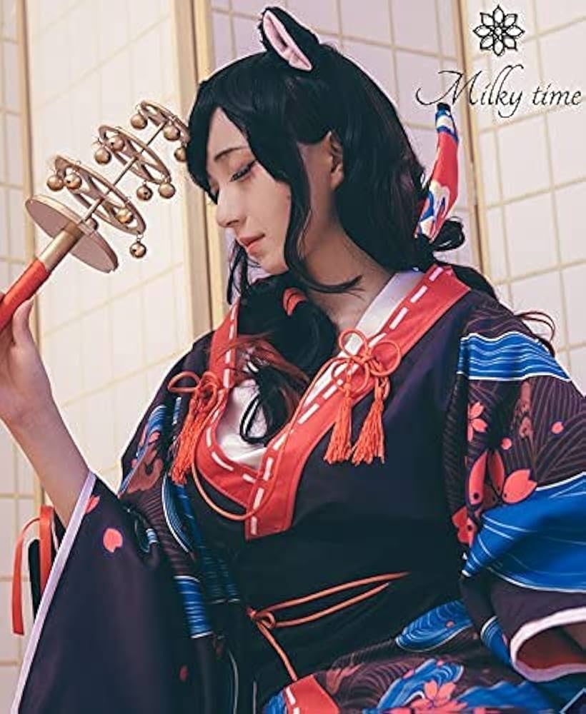 アズールレーン 扶桑 風 着物 衣装 コスプレ 衣装 アズレン Amazon.co.jp: 欣缘_COSPLAYウィッグ付☆ アズールレーン 山城