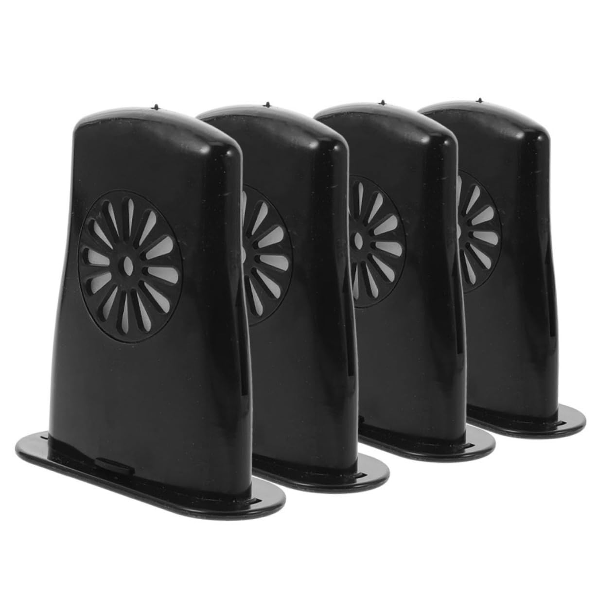 Milisten 4pcs Guitar Humidifier Humidity Maintenance Supply Hole Acoustic Guitar Panel Humidifier Instruments Damper Party Props Guitar Moisturizer Musical Small Sound Black