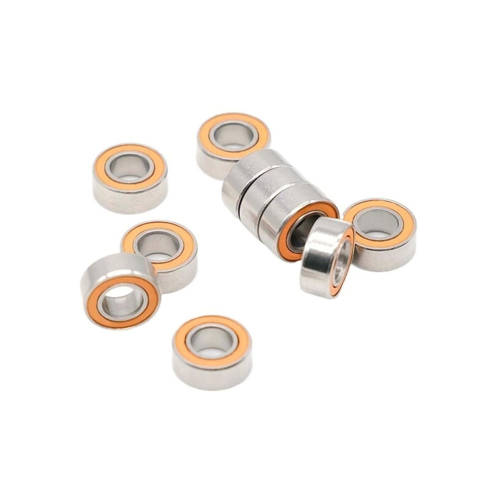 10 szt. 5x10x4 mm SMR105RS CB łożyska ceramiczne ABEC-7 miniaturowy silnik RC SMR105-2RS łożyska kulkowe Si3N4