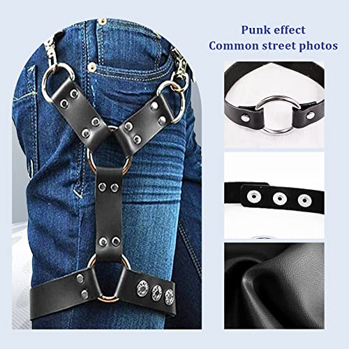 Gothic Belt Punk Belt for Men Women3