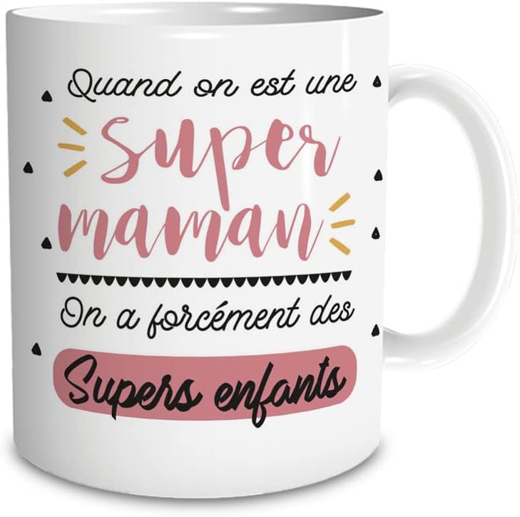 Mug Maman - Ma Maman est la Plus géniale : Amazon.fr: Cuisine et Maison