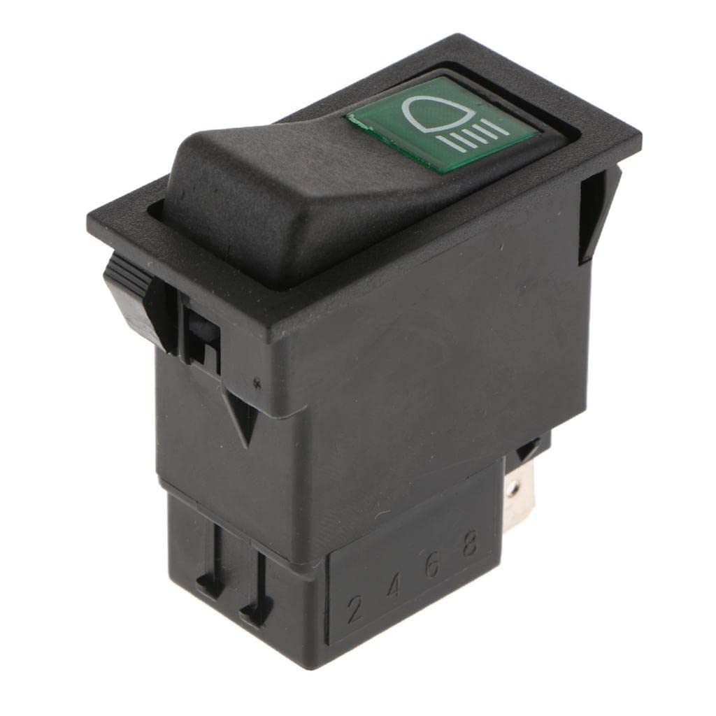 CLUB BOLLYWOOD Normal 2Pins Headlight Button Switch On Off for Car Truck Engineering Train|Motors | Parts & Accessories | Car & Truck Parts |1X Switch