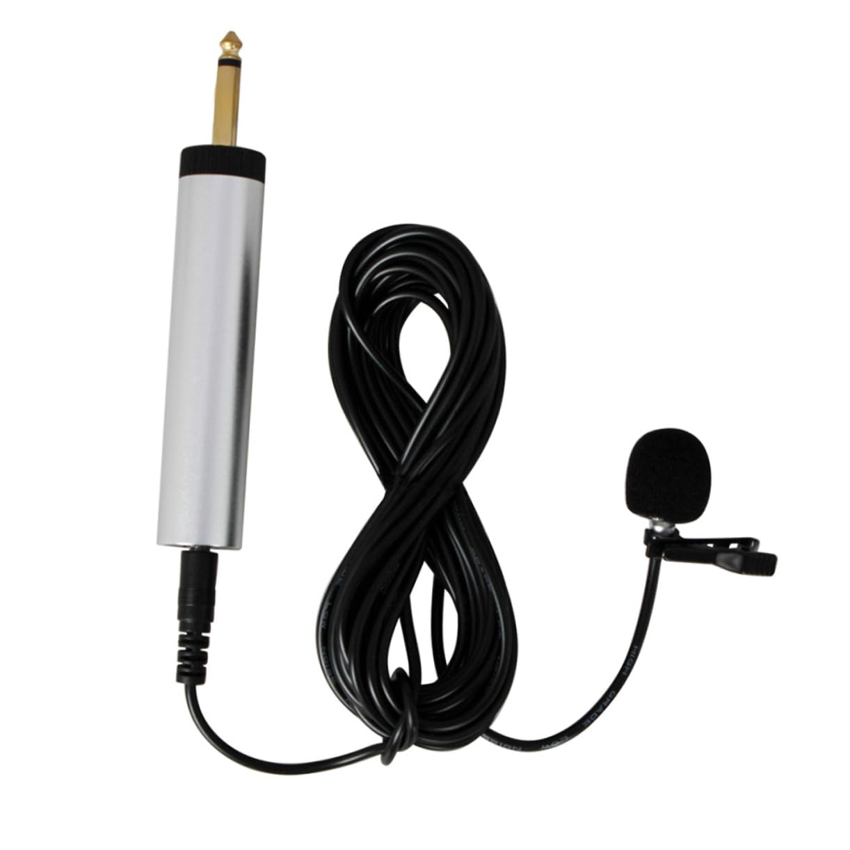 TOYANDONA Wired Lapel Microphone High Fidelity Musical Instrument Mic Practical Interview Mic