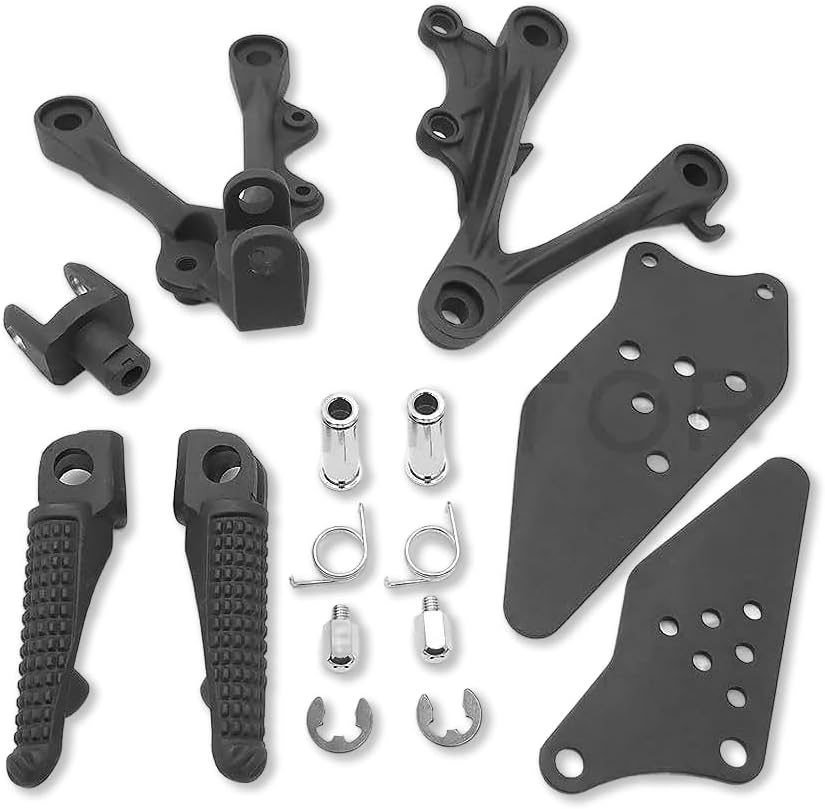 Front Rider Foot Pegs Bracket For Kawasaki ZX6R ZX6R 2005