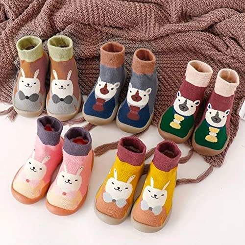 Warm Winter Baby Shoes Cartoon Deer Shape Christmas Baby Shoes Baby Soft Sole Shoes Boy Shoe (A, 1.5-2 Years)2