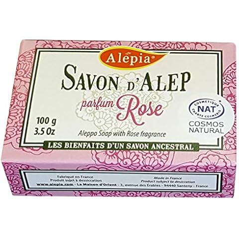 Aleppo Prestige Natural Soap with Rose Cover