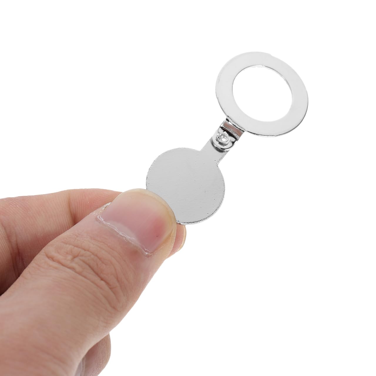 Housoutil Gucklochabdeckung, 2st Silver Türspion-Abdeckung, Sichtschutz-Türspion Für Hotel, Zuhause, Wohnungstür, Büro (14 Mm Helles Chrom)