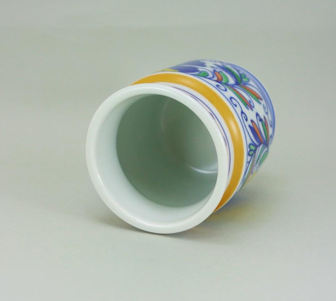 Amazon.co.jp: 富田静山 阿蘭陀煙草の葉茶器 共箱／京焼替茶器 