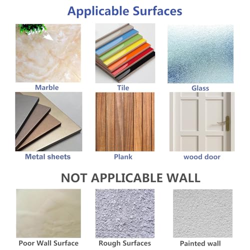 Jinshunfa Adhesive Hooks For Hanging Heavy Duty Wall Hooks Self Adhesive Towel Coat Hooks Waterproof Transparent Hooks For Bathroom Shower Kitchen Keys Door Outdoor Home Improvement Utility Hook 12 Pack thumb #2