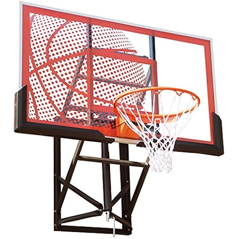 Bee-Ball ZY-024 Height Adjustable Acrylic Basketball Backboard and Breakaway Ring Cover