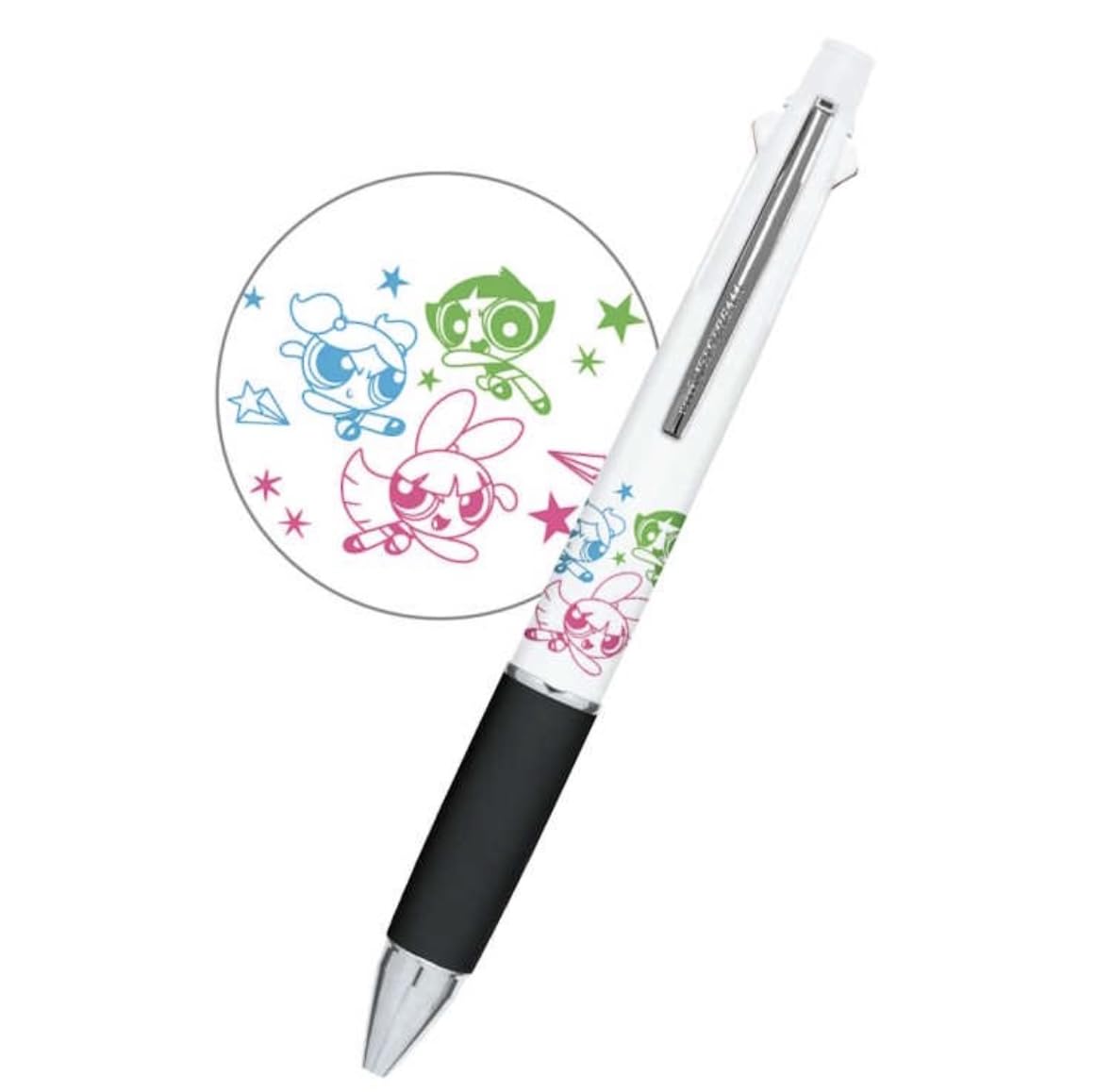 7福パワーパフペン Amazon.co.jp: パワーパフガールズ 中性ボールペン 4本入 0.5mm
