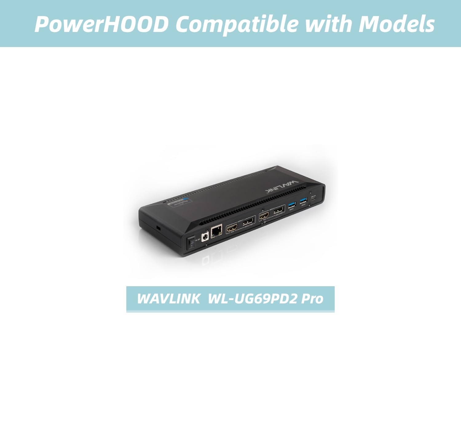 Amazon.com: PowerHOOD 130W AC/DC Adapter Compatible with WAVLINK