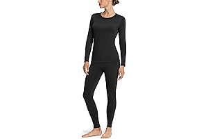 TSLA Women's Thermal Underwear Set: Stay Warm and Comfortable All Winter Long