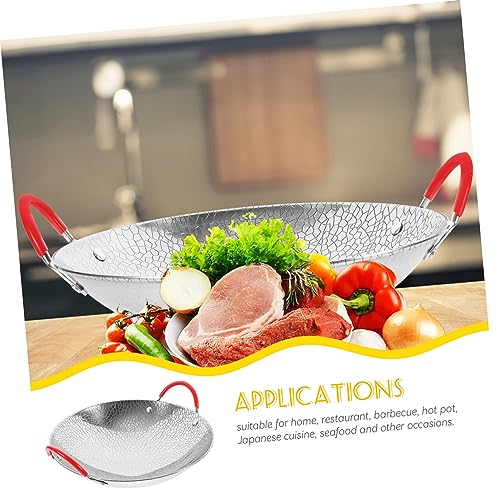 Wok de Acero Inoxidable con Dos Asas miniatura 5
