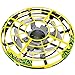 KUANDARMX Mini Drone UFO Ventilatore Elicottero a Induzione a Infrarossi Aereo Ricaricabile Mini Drone Giocattolo Palla Volante Mini UFO Drone, Yellow