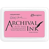 Ranger AID-45649 Wendy Vecchi Designer Series Archival Ink Pad, Pink Peony
