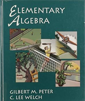 Hardcover Elementary Algebra Book