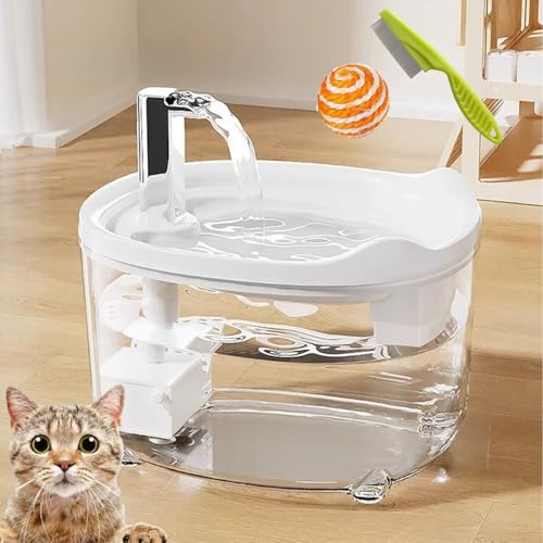 Fuente de Agua para Mascotas Triple Filtro 1.5 L