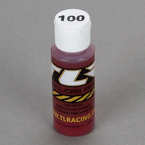 TEAM LOSI Silicone Shock Oil, 100wt, 2oz by