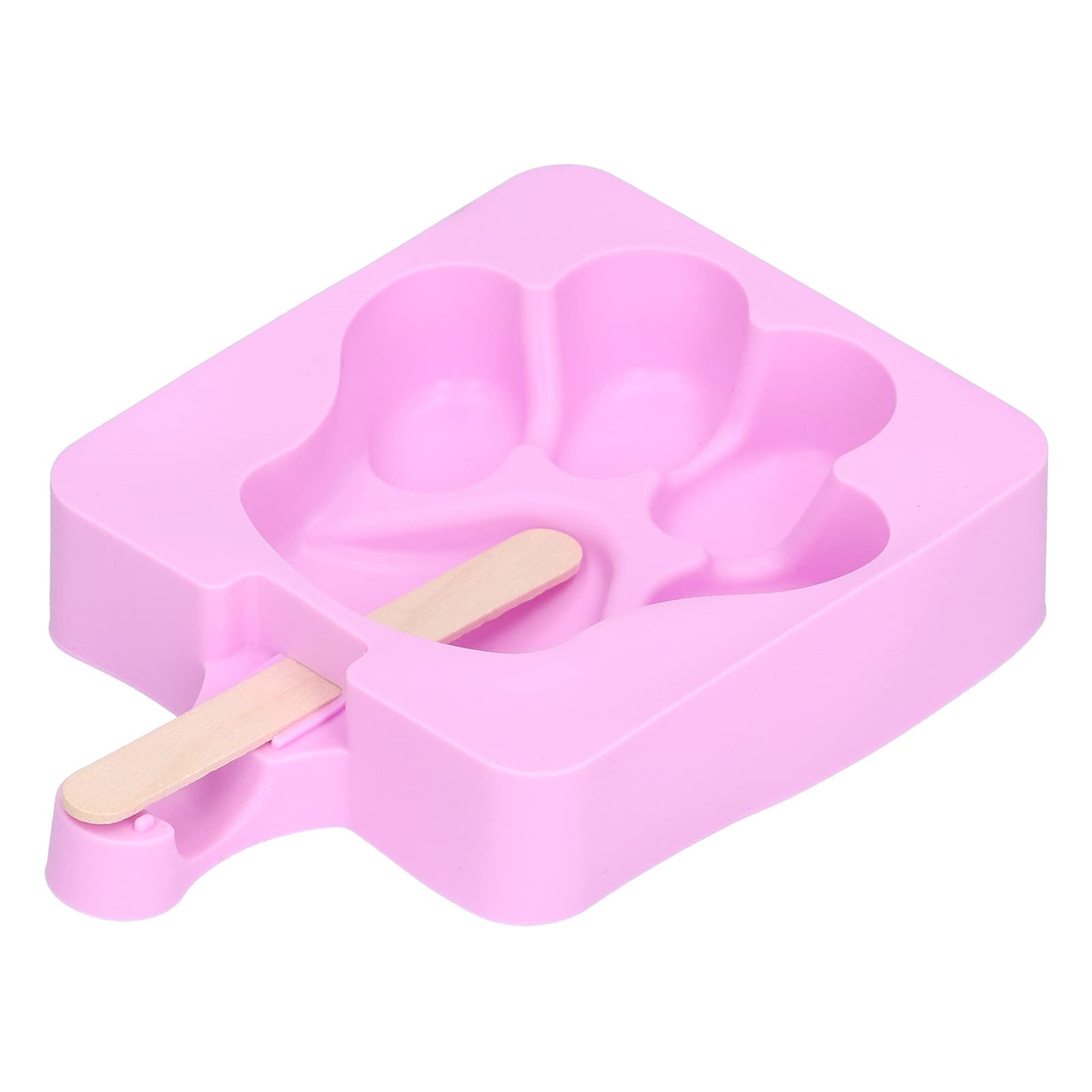 3 moldes de silicona for paletas con diseño garra gato. Moldes for helados for y pasteles