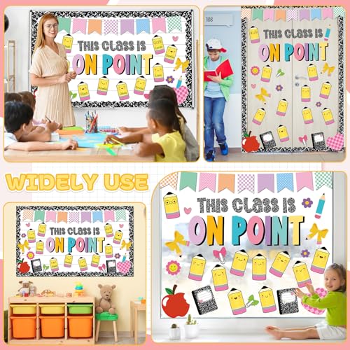 Tableau d'affichage crayon déco classe et maison - 8