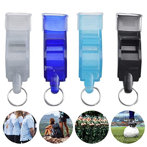Silbatos profesionales de árbitro Dolphin, pack de 4 miniatura 5